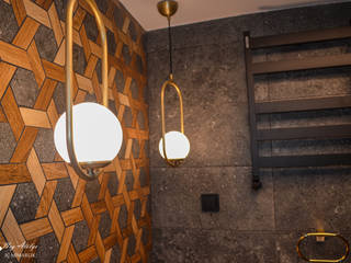 Banyo Tasarımı, NEG ATÖLYE İÇ MİMARLIK NEG ATÖLYE İÇ MİMARLIK Phòng tắm phong cách hiện đại Đồng / Đồng / Đồng thau Amber/Gold