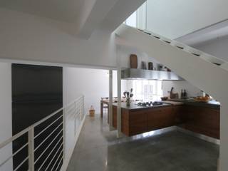 Loft, Sebastiano Canzano Architects Sebastiano Canzano Architects Cucina attrezzata Ardesia