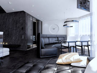 Интерьер в стиле минимализм, bait.INTERIOR bait.INTERIOR Living room