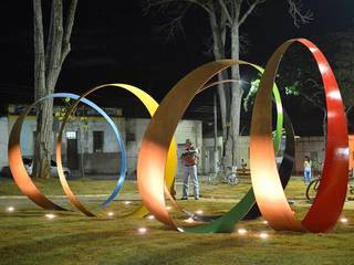 Aço corten - Esculturas , CASA DO CORTEN CASA DO CORTEN Інші кімнати Залізо / сталь