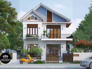 Mẫu thiết kế biệt thự hiện đại đẹp 2 tầng tại Tphcm, NEOHouse NEOHouse