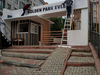 Ümraniye'de Site Giriş Kapısı, Sağlam Yenileme Sağlam Yenileme Apartman Demir/Çelik