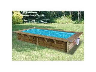 Piscines en bois, HomePiscine HomePiscine مسبح حديقة خشب Wood effect