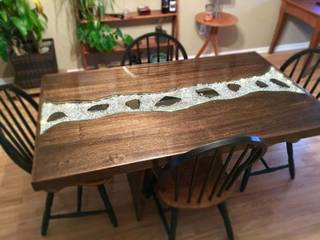 Стол для жизни, Shalashe Shalashe Rustic style dining room Wood Wood effect