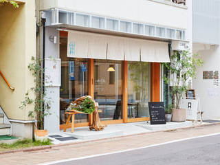 cafe634洗足池店, 前見建築計画一級建築士事務所（Fuminori MAEMI architect office） 前見建築計画一級建築士事務所（Fuminori MAEMI architect office） Terrace house