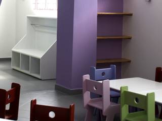 REFORMA DE AULAS PARA LA PRIMERA INFANCIA - INSTITUTO EDUCATIVO CAMACHO CARREÑO SEDE B, A. Ordóñez Arquitectura | Vida y Valor para sus Espacios A. Ordóñez Arquitectura | Vida y Valor para sus Espacios Espacios comerciales