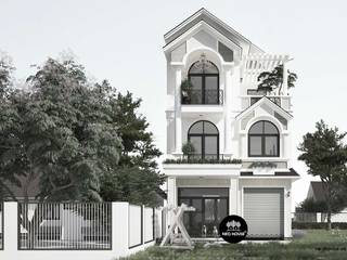 Mẫu biệt thự 3 tầng mái thái đẹp phong cách hiện đại tại An Giang, NEOHouse NEOHouse