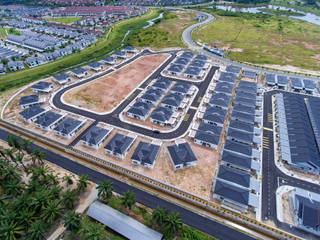 Bertam Perdana Phase 2-3-1A, Architect T.Y. Au Architect T.Y. Au Espacios comerciales Ladrillos Blanco