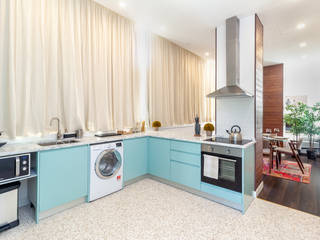 Fotorreportagem de Apartamento em Lisboa, HOUSE PHOTO HOUSE PHOTO 現代廚房設計點子、靈感&圖片