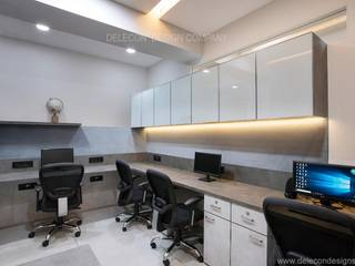 Millenium Group Office at Kharghar, DELECON DESIGN COMPANY DELECON DESIGN COMPANY Study/office MDF