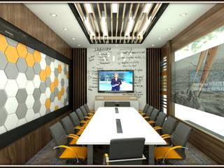 CO-WORKING SPACE, Inception Design Cell Inception Design Cell Commercial spaces Wood Wood effect