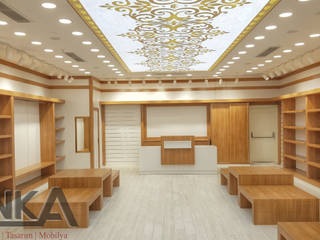 NOVAMALL AVM TAÇ MAĞAZASI, Anka İç Mimarlık Tasarım Mobilya Anka İç Mimarlık Tasarım Mobilya Commercial spaces Wood Wood effect