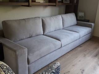 Juego Sala Modelo Condesa, ACY Diseños & Muebles ACY Diseños & Muebles Modern living room Textile Amber/Gold