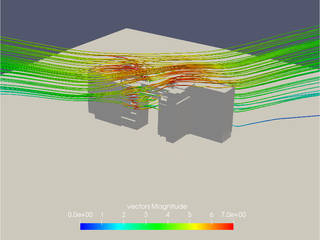 Condominio Ñuñoa Vida, Chile - Analisis de comodidad termica exterior usando la CFD, Chaac Simulaciones Inc Chaac Simulaciones Inc