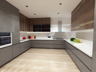 shriram chirping woods, Studio 89 interiors Studio 89 interiors Kitchen units