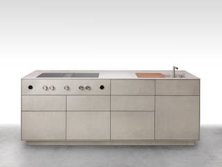 Betonküche dade MILANO, dade-design dade-design Modern style kitchen Concrete