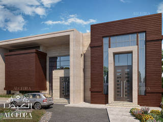 Modern villa design in Jeddah, Algedra Interior Design Algedra Interior Design Vilas