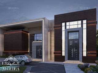 Modern villa design in Jeddah, Algedra Interior Design Algedra Interior Design วิลล่า