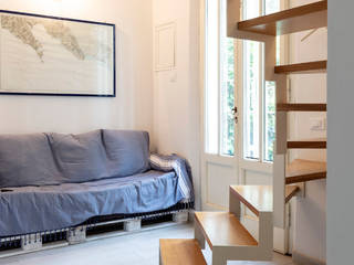 Realizzazione di una scala interna in un'abitazione a Tirrenia, Pisa, Studio Galantini Studio Galantini Escalier