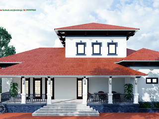 Biệt thự tại Quảng Trị, Công ty TNHH Thiết kế và Ứng dụng QBEST Công ty TNHH Thiết kế và Ứng dụng QBEST Villa
