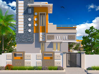 SAI Gardens | Kumbakonam | One of the Best places to settle down after retirement ( http://sgakumbakonam-builders.weebly.com/sai-gardens-individual-houses-for-sale-in-kumbakonam.html) , SG Associates Builders and Developers SG Associates Builders and Developers 아시아스타일 주택