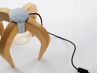Willow - Lampada da tavolo, brArtdesign brArtdesign モダンデザインの リビング