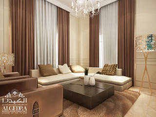 Modern living room design in Kuwait, Algedra Interior Design Algedra Interior Design 모던스타일 거실