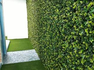 Muro verde artificial , Remodelacion y acabados Remodelacion y acabados Espacios comerciales Plástico