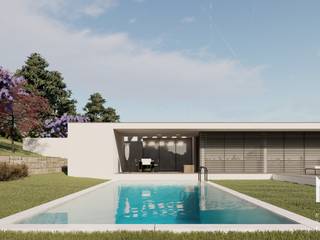 Habitação EL, ARTEQUITECTOS ARTEQUITECTOS Piscinas de estilo moderno