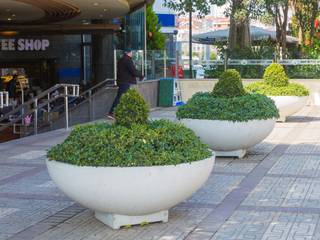 TEPE NAUTILUS AVM, İzmir Prekast İzmir Prekast Minimalist style garden Concrete