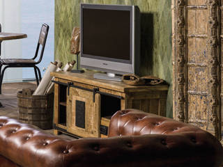 Mobili porta tv industrial vintage , nuovimondi di Flli Unia snc nuovimondi di Flli Unia snc Soggiorno in stile industriale