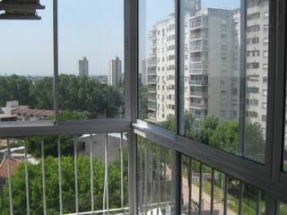 Cerramiento de balcon, Aberturas San Jorge Aberturas San Jorge Balcony Aluminium/Zinc