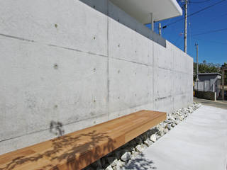大脇の家-owaki, 株式会社 空間建築-傳 株式会社 空間建築-傳 Wooden houses Concrete