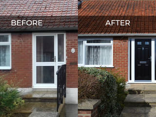 First Home Improvements | Before and After Double Glazed Window and Door uPVC, First Home Improvements First Home Improvements