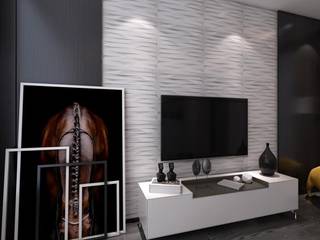 PANEL 3D PVC , Muro Muro Modern Walls and Floors