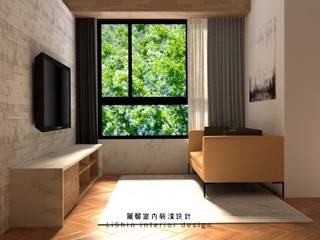 dekorasi rumah Taiwan, LiShin desain interior LiShin desain interior Kamar Tidur Gaya Asia Kayu Wood effect