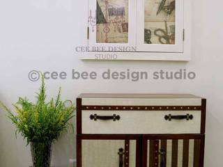 2 BHK Apartment, Bangalore – European Country Style, Cee Bee Design Studio Cee Bee Design Studio Salas / recibidores