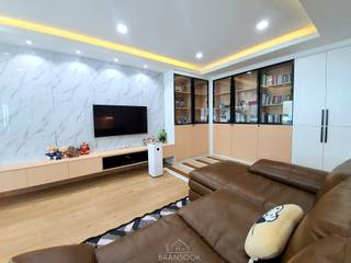 บ้านท่าข้าม, BAANSOOK Design & Living Co., Ltd. BAANSOOK Design & Living Co., Ltd. Ogród wewnętrzny