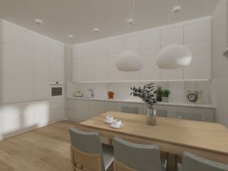 PROJEKT MIESZKANIA 110M² W STYLU NOWOCZESNYM, Better Home Interior Design Better Home Interior Design Modern style kitchen