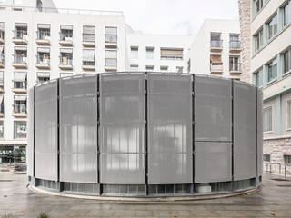 Punto verde provisional, Jordi Farrando arquitecte Jordi Farrando arquitecte Commercial spaces