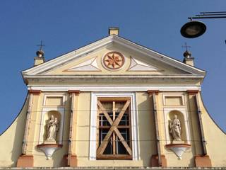 Consolidamento statico e opere di miglioramento della vulnerabilità sismica a seguito del terremoto del 2012 Chiesa di San Rocco - Calto (RO), Studio di Architettura Massimiliano Furini Studio di Architettura Massimiliano Furini