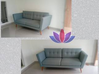 Sofa de sala, IQUPA IQUPA Mediterrane woonkamers