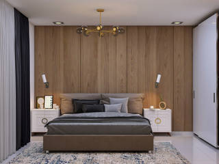 Western Avenue, AreaPlanz Design AreaPlanz Design Small bedroom