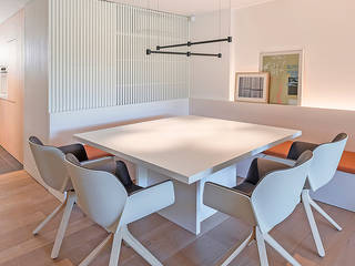 Reforma parcial del apartamento en Campoamor, MANUEL GARCÍA ASOCIADOS MANUEL GARCÍA ASOCIADOS Modern dining room