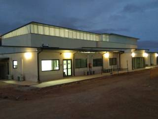 Zink Mine Northern Cape, von Bruun (PTY) ltd von Bruun (PTY) ltd Commercial spaces Iron/Steel