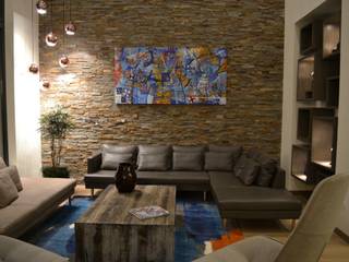 Casa Contadero, Garage Interiorismo y Diseño Garage Interiorismo y Diseño Living roomSide tables & trays