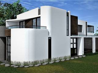 Casa FLW, ARGAL Arquitectura-Arte-Diseño ARGAL Arquitectura-Arte-Diseño 現代房屋設計點子、靈感 & 圖片