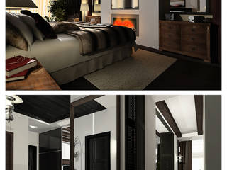 Дизайн-проект спальни в колониальном стиле , Alanya Design Interior Alanya Design Interior Bedroom