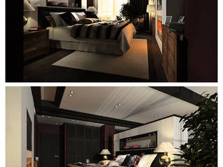 Дизайн-проект спальни в колониальном стиле , Alanya Design Interior Alanya Design Interior Bedroom