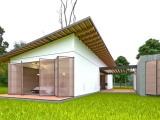 Casa Mayordomo , Arquitecto Ricardo Gonzalez Arquitecto Ricardo Gonzalez Спальня Бетон